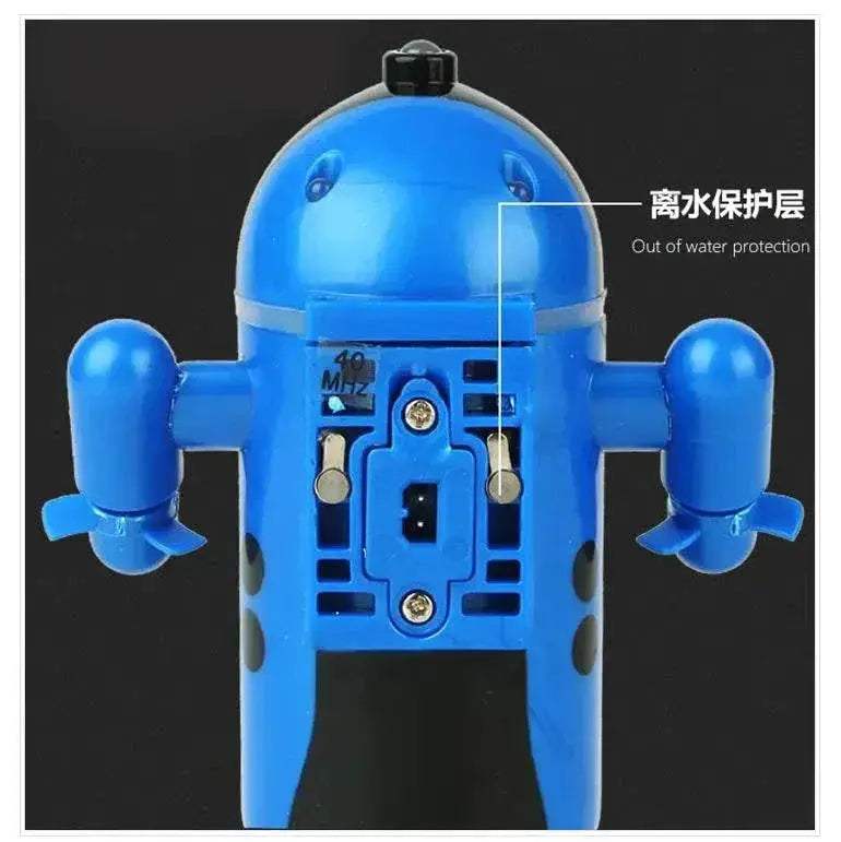  RC Remote Control Mini Submarine - Waterproof Electric Racing Boat for Kids, Dual Motor, 10km/h Speed -  ToylandEU™