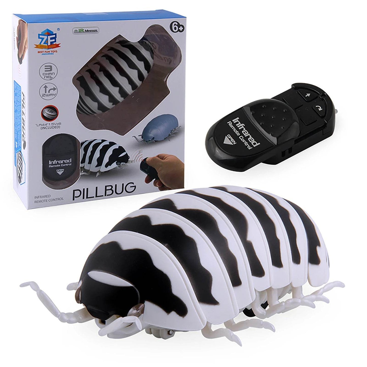 RC Remote Control Pillbug Robot: Hilarious Prank Toy for Kids & Adults - ToylandEU