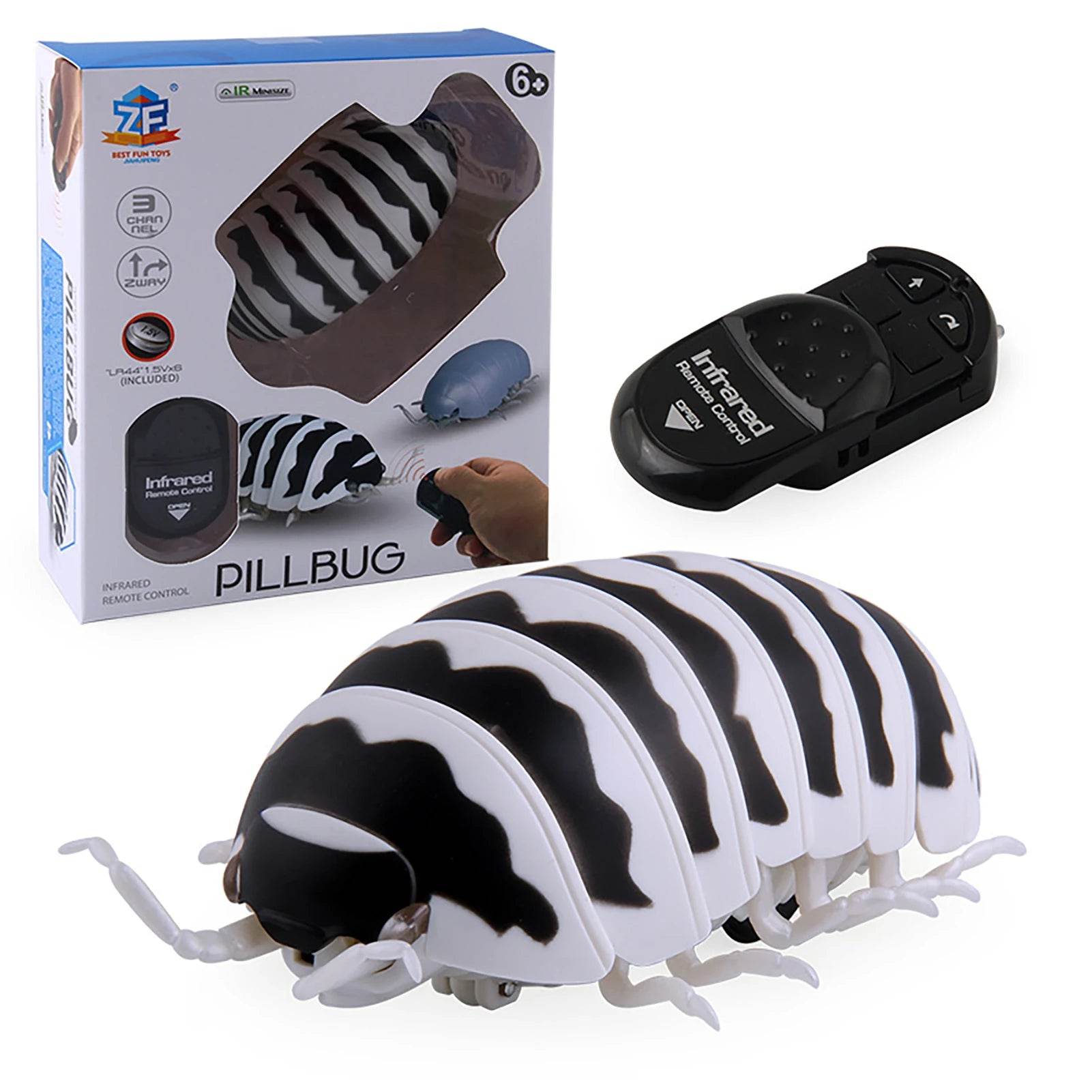 RC Remote Control Pillbug Robot: Hilarious Prank Toy for Kids & Adults - ToylandEU