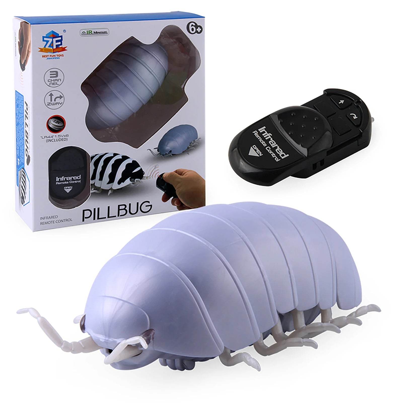 RC Remote Control Pillbug Robot: Hilarious Prank Toy for Kids & Adults - ToylandEU