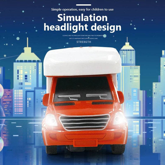 RC Remote Control Police Van & Bus - 1:32 Scale Toy Vehicle Set - ToylandEU