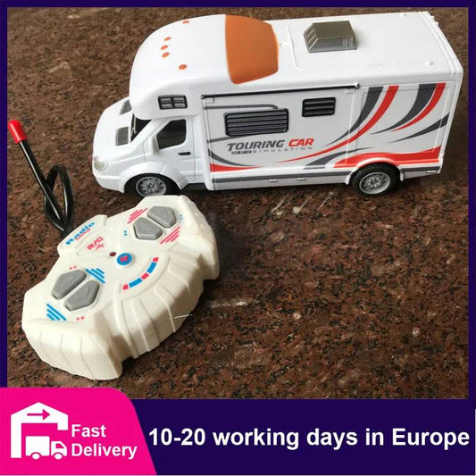 RC Remote Control Police Van & Bus - 1:32 Scale Toy Vehicle Set - ToylandEU