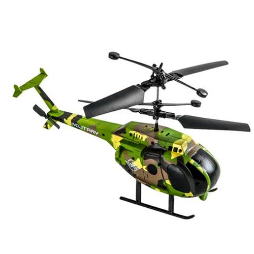 RC Remote Control Rescue Helicopter - 2Ch Electric Mini Airplane Toy - ToylandEU