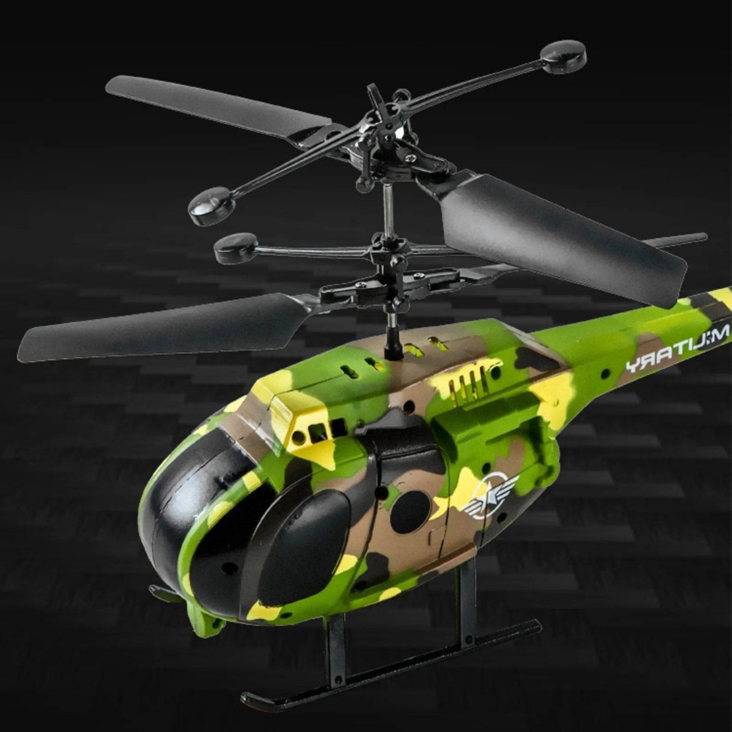 RC Remote Control Rescue Helicopter - 2Ch Electric Mini Airplane Toy - ToylandEU