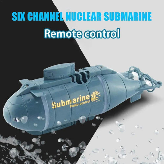 RC Remote Control Submarine Boat with LED Lights - 6CH Waterproof Fun - ToylandEU