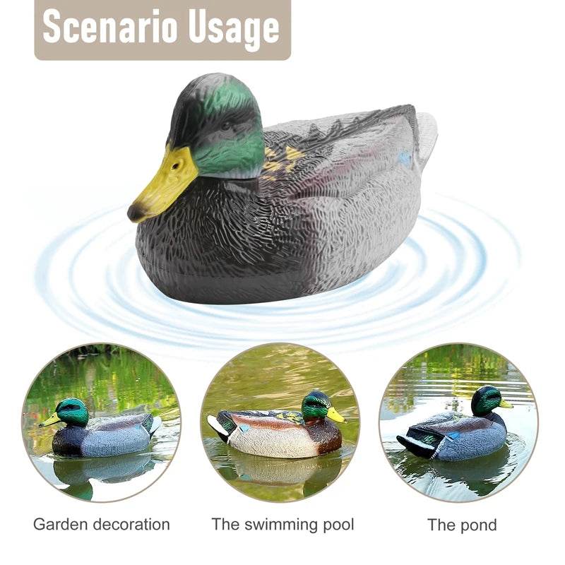 RC Remote Control V201 Duck Boat - 2.4GHz Waterproof RC Boat for Pool and Pond Hunting Decor - ToylandEU