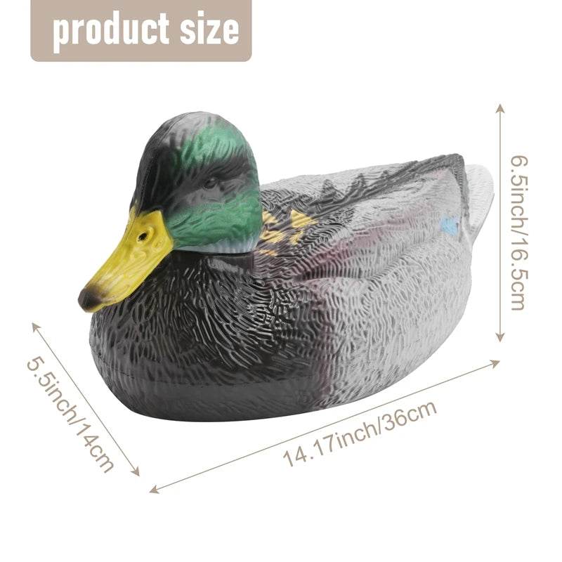 RC Remote Control V201 Duck Boat - 2.4GHz Waterproof RC Boat for Pool and Pond Hunting Decor - ToylandEU