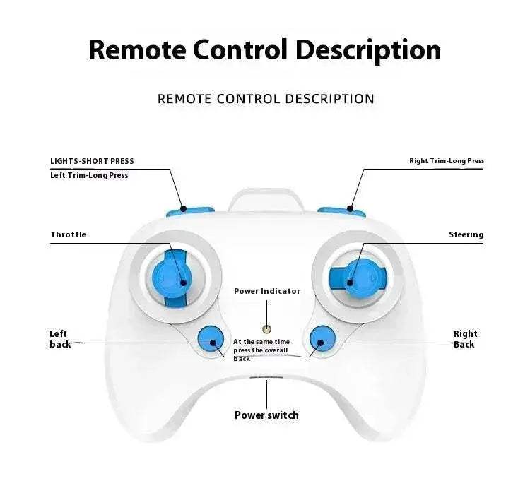  RC Remote Control Water Plane 425 - Two Channel Electric Fixed Wing Model Airplane for Kids -  ToylandEU™