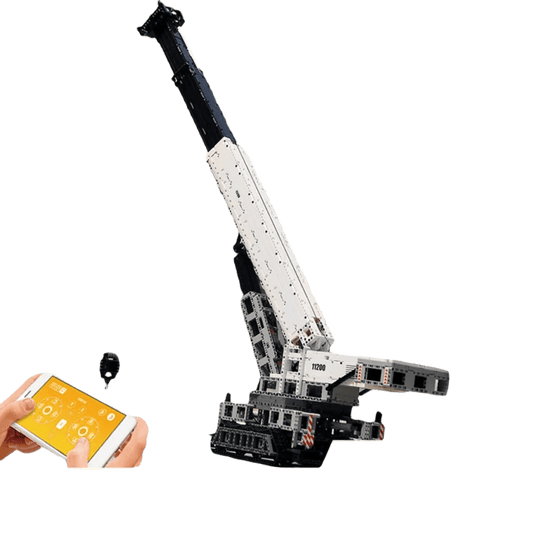 RC Remote-Controlled Crawler Crane Building Set for Young Engineers - ToylandEU