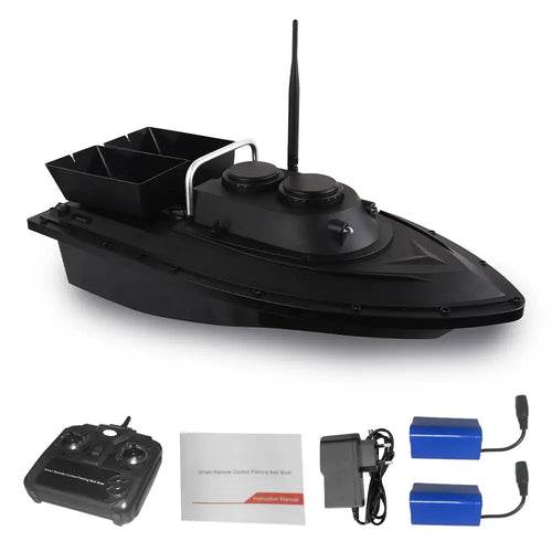 RC Remote-Controlled D11 Fishing Bait Boat with Dual Motors & 1.5kg Load - ToylandEU
