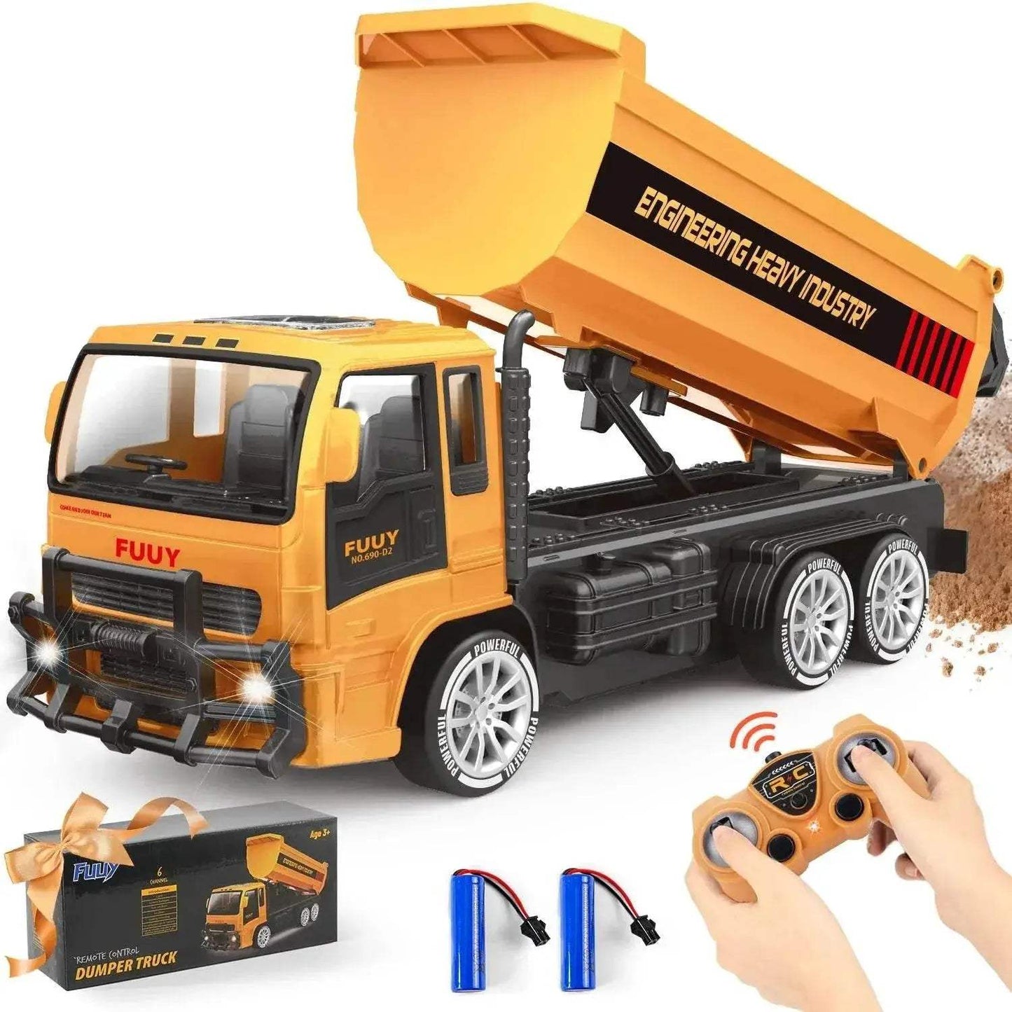  RC Remote-Controlled Electric Crane Toy - Ideal for Young Engineers! -  ToylandEU™