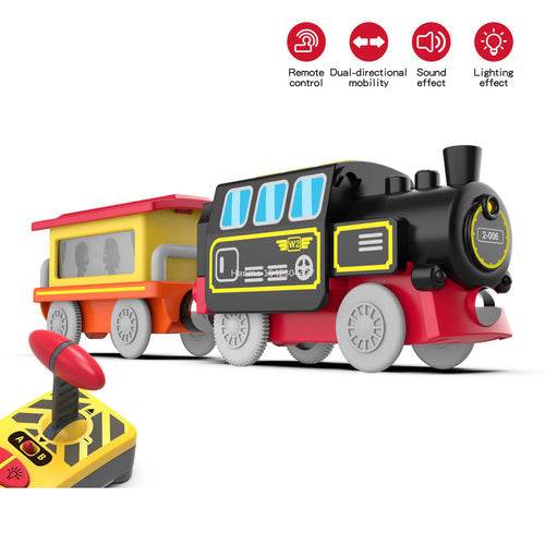 RC Remote-Controlled Electric Train Set - Compatible with Wooden Tracks - ToylandEU
