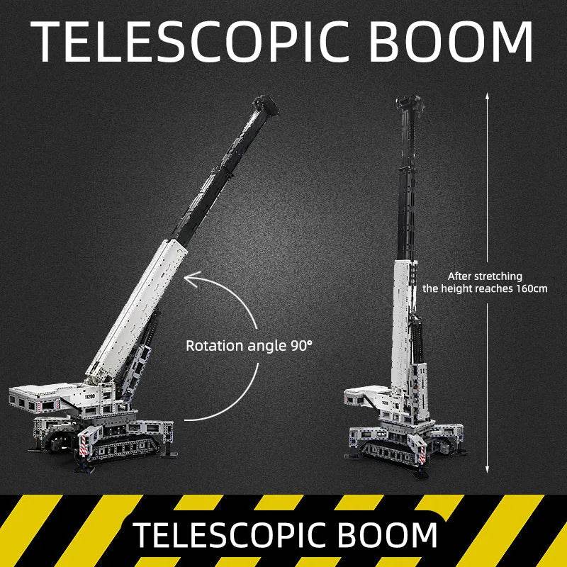 RC Remote-Controlled Excavator Crane Building Kit - Fun for All Ages! - ToylandEU