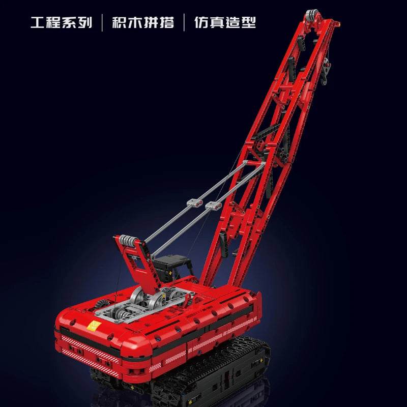 RC Remote-Controlled Liebherr Crawler Crane Building Set for Kids & Teens - ToylandEU