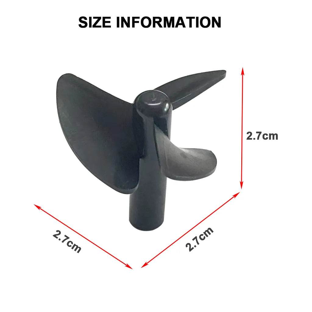 RC Replacement 3-Blade Propellers for Flytec V500 & 2011-5 RC Boats (4Pcs) - ToylandEU