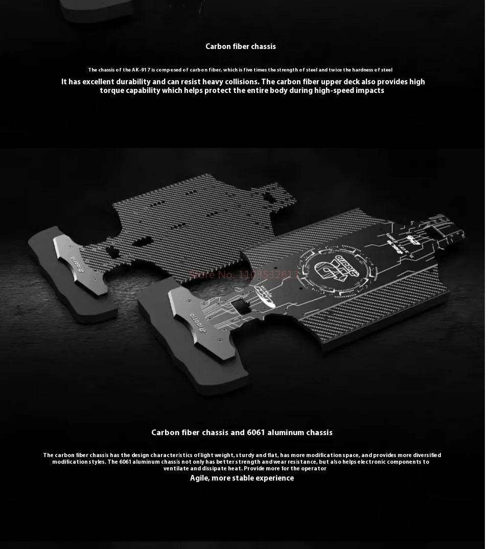 RC Riiaarlo AK-917 1/10 Scale High-Speed Electric Drift Supercar Remote Control Model Car - ToylandEU