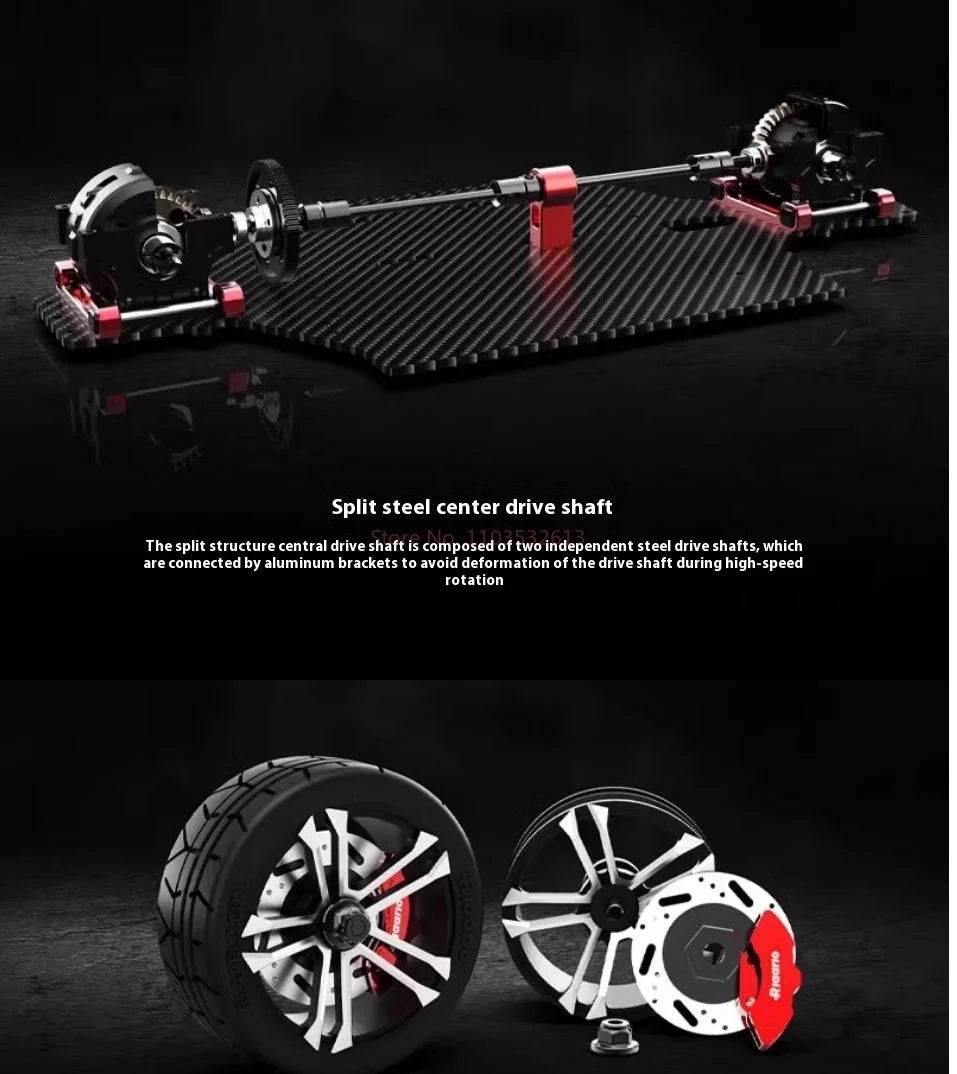 RC Riiaarlo AK-917 1/10 Scale High-Speed Electric Drift Supercar Remote Control Model Car - ToylandEU