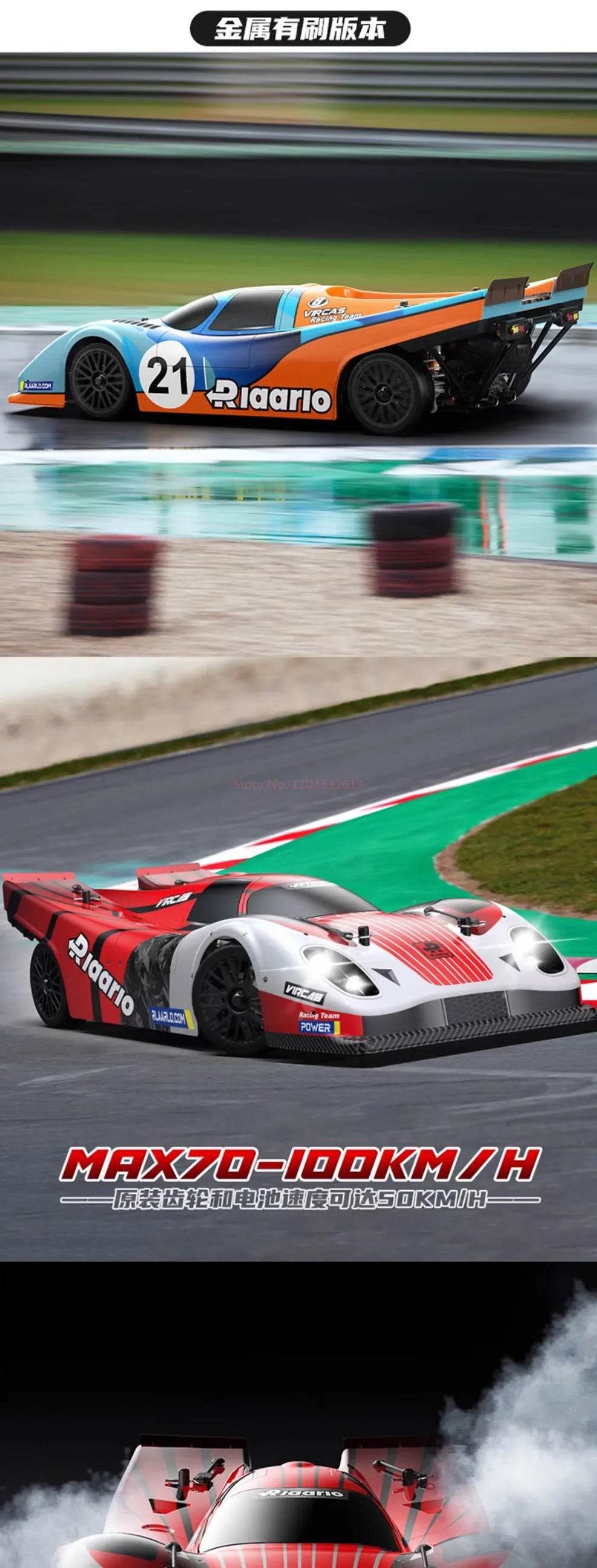 RC Riiaarlo AK-917 1/10 Scale High-Speed Electric Drift Supercar Remote Control Model Car - ToylandEU