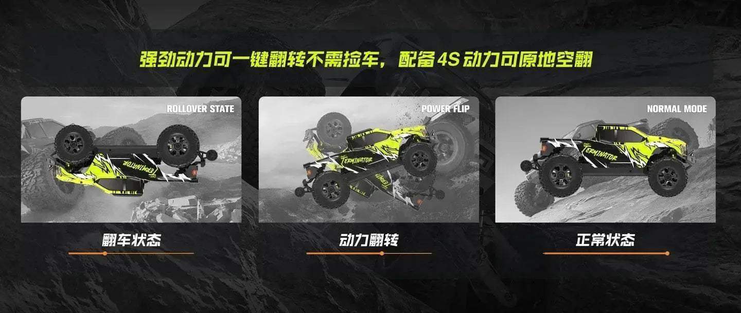  RC Rlaarlo 1/10 All-terrain Remote Control Brushless Off-road Vehicle - Ultimate Gift for Boys -  ToylandEU™