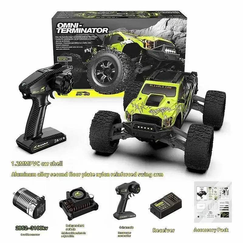  RC Rlaarlo 1/10 All-terrain Remote Control Brushless Off-road Vehicle - Ultimate Gift for Boys -  ToylandEU™