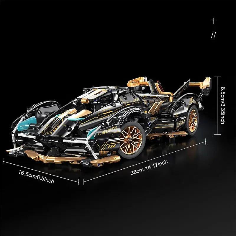  RC Roadster Building Blocks Lego Compatible 1 14 Scale -  ToylandEU™