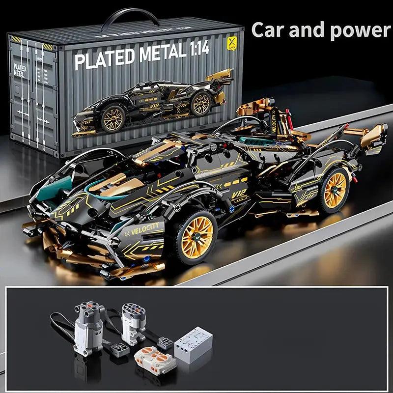  RC Roadster Building Blocks Lego Compatible 1 14 Scale -  ToylandEU™