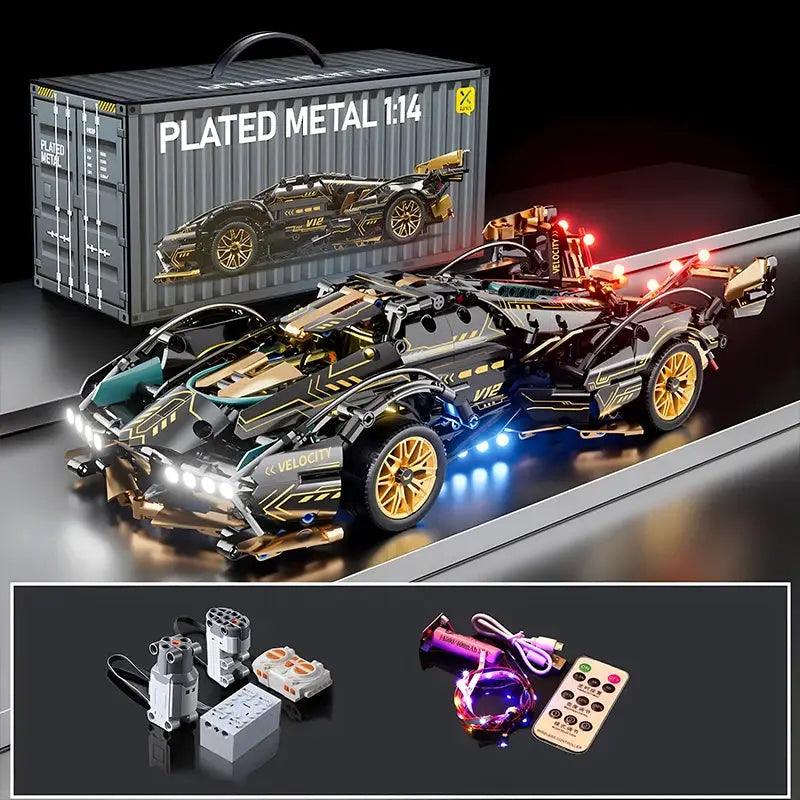  RC Roadster Building Blocks Lego Compatible 1 14 Scale -  ToylandEU™