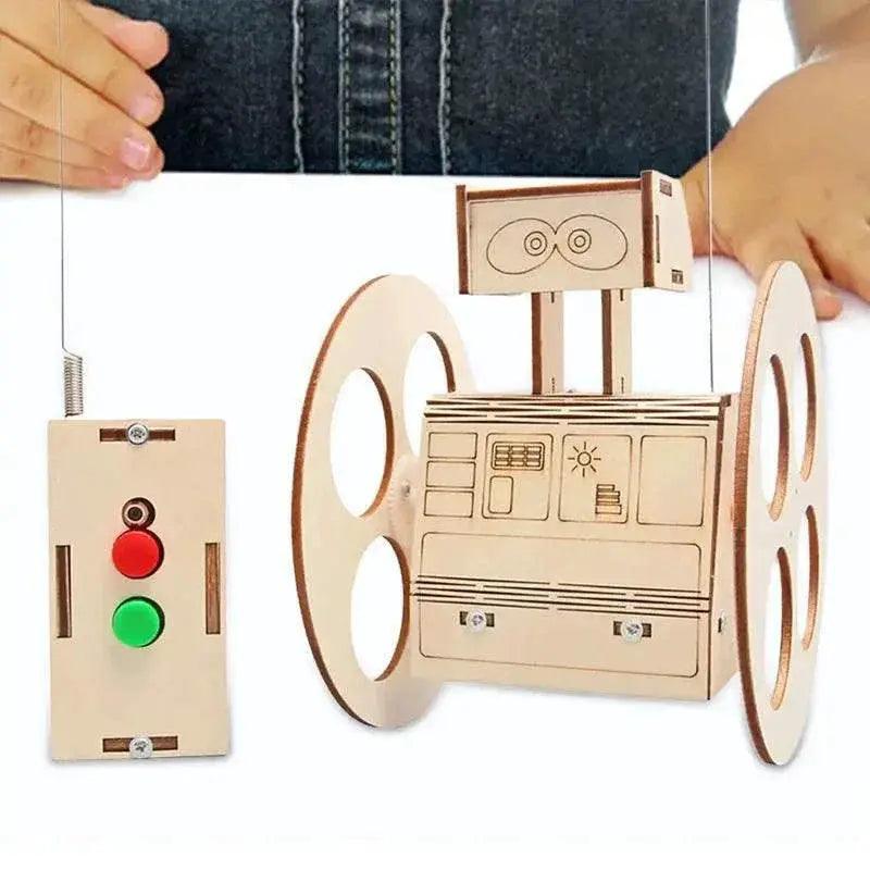  New 3D Assembly Remote Control Robot Model Children's DIY Science Experiment Toy Set Educational Kids Gift -  ToylandEU™