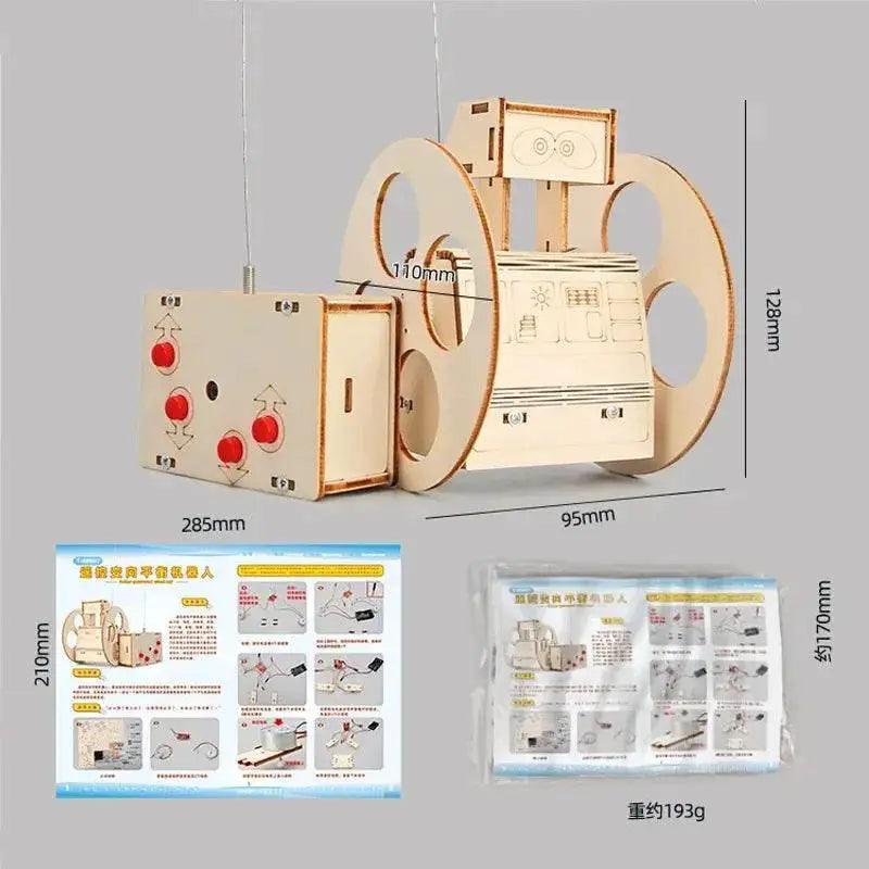  New 3D Assembly Remote Control Robot Model Children's DIY Science Experiment Toy Set Educational Kids Gift -  ToylandEU™