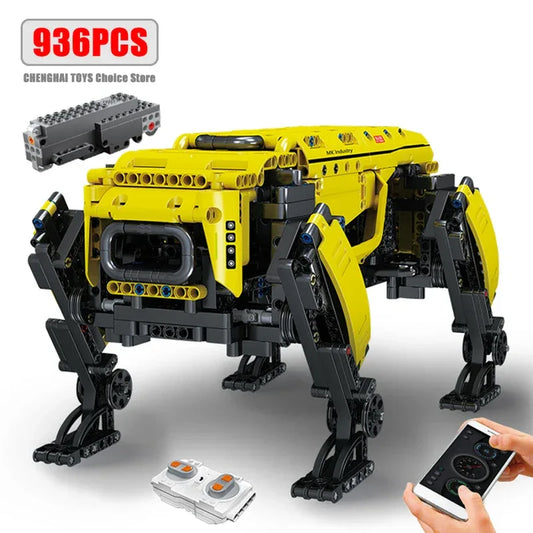 RC Robot Dog Building Blocks Kit With Remote Control - ToylandEU