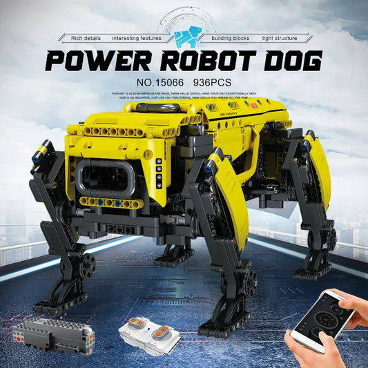 RC Robot Dog Building Blocks Kit With Remote Control - ToylandEU