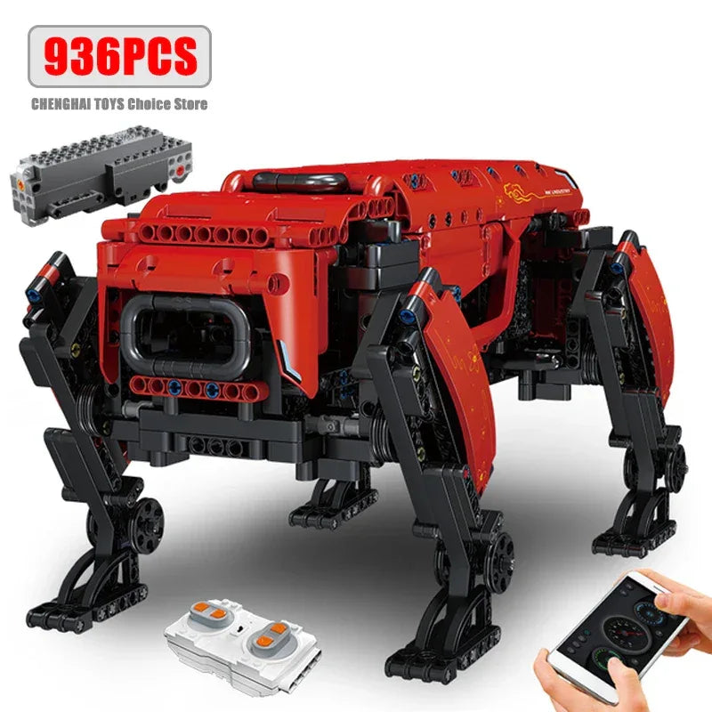 RC Robot Dog Building Blocks Kit With Remote Control - ToylandEU