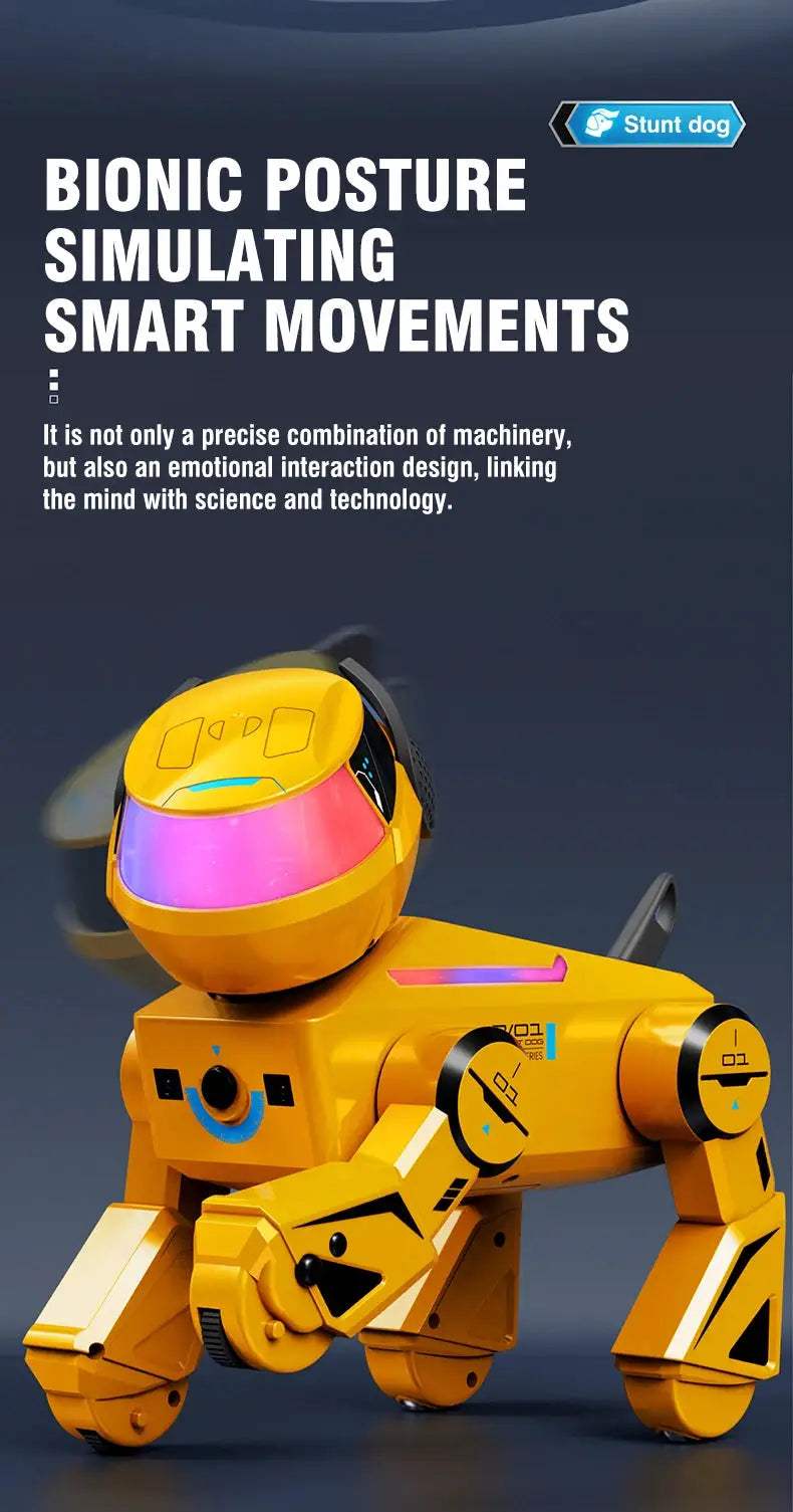  RC Robot Dog Dancing Moves Educational STEM Toy -  ToylandEU™