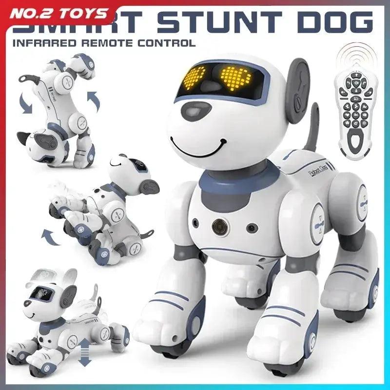  RC Robot Dog Dancing Toy With Lights And Music -  ToylandEU™