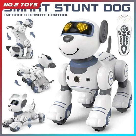  RC Robot Dog Dancing Toy With Lights And Music -  ToylandEU™
