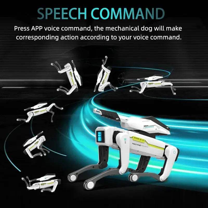 RC Robot Dog Intelligent Turret Educational Toy Gift - ToylandEU