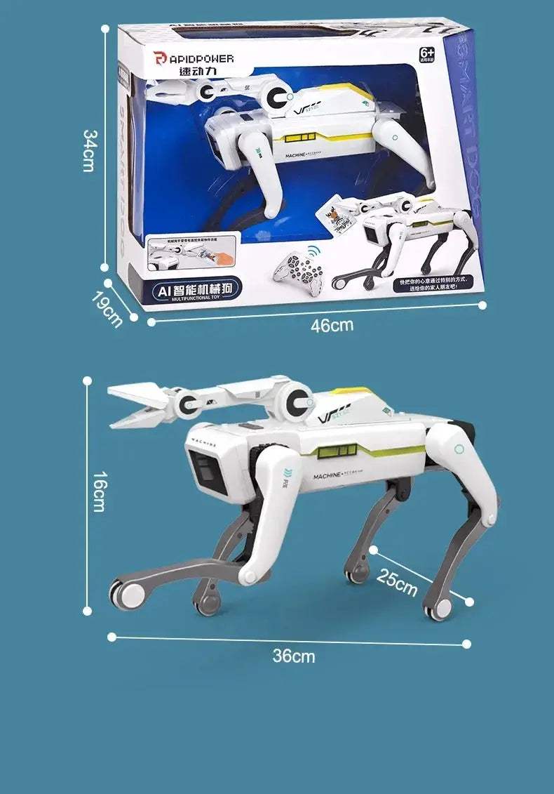 RC Robot Dog Intelligent Turret Educational Toy Gift - ToylandEU
