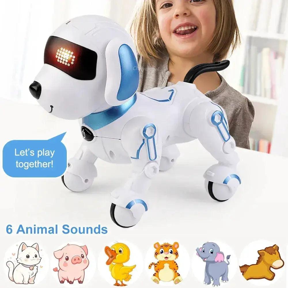  RC Robot Dog Interactive Toy With Programmable Dancing -  ToylandEU™