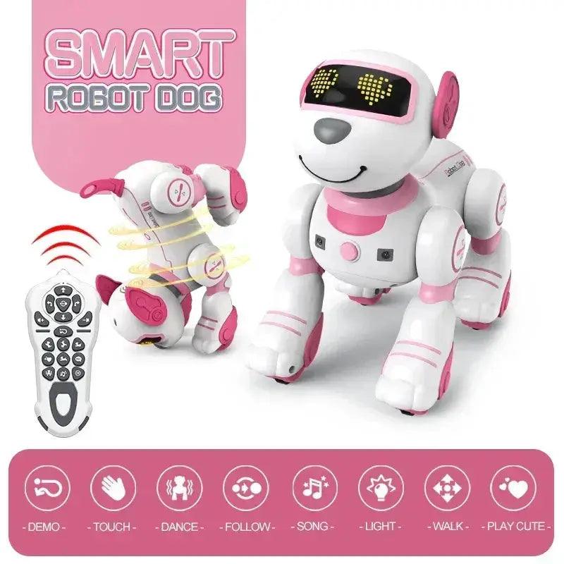  RC Robot Dog Voice Remote Control Dancing Singing Toy -  ToylandEU™