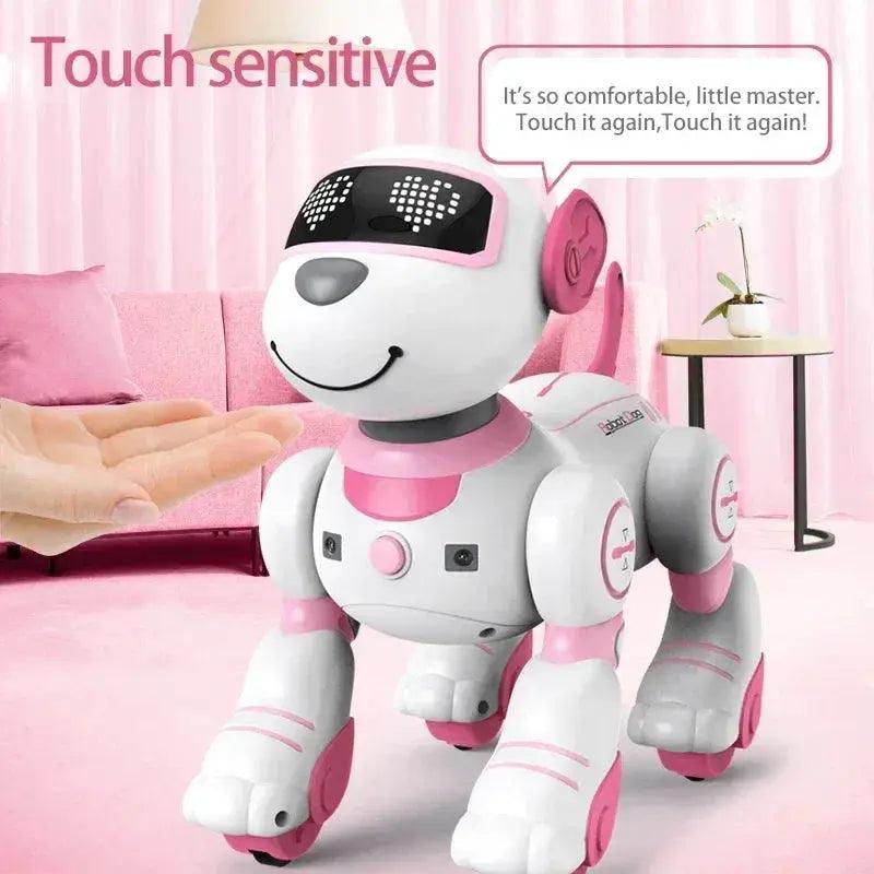  RC Robot Dog Voice Remote Control Dancing Singing Toy -  ToylandEU™