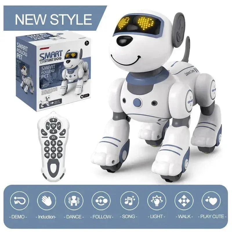  RC Robot Dog Voice Remote Control Dancing Singing Toy -  ToylandEU™