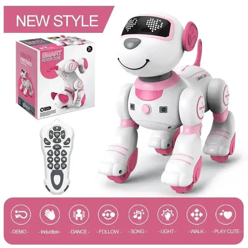  RC Robot Dog Voice Remote Control Dancing Singing Toy -  ToylandEU™