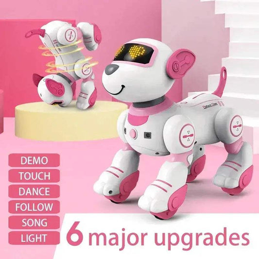 RC Robot Dog With Voice Remote Control Dancing Singing Toy - ToylandEU
