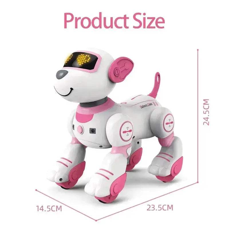 RC Robot Dog With Voice Remote Control Dancing Singing Toy - ToylandEU