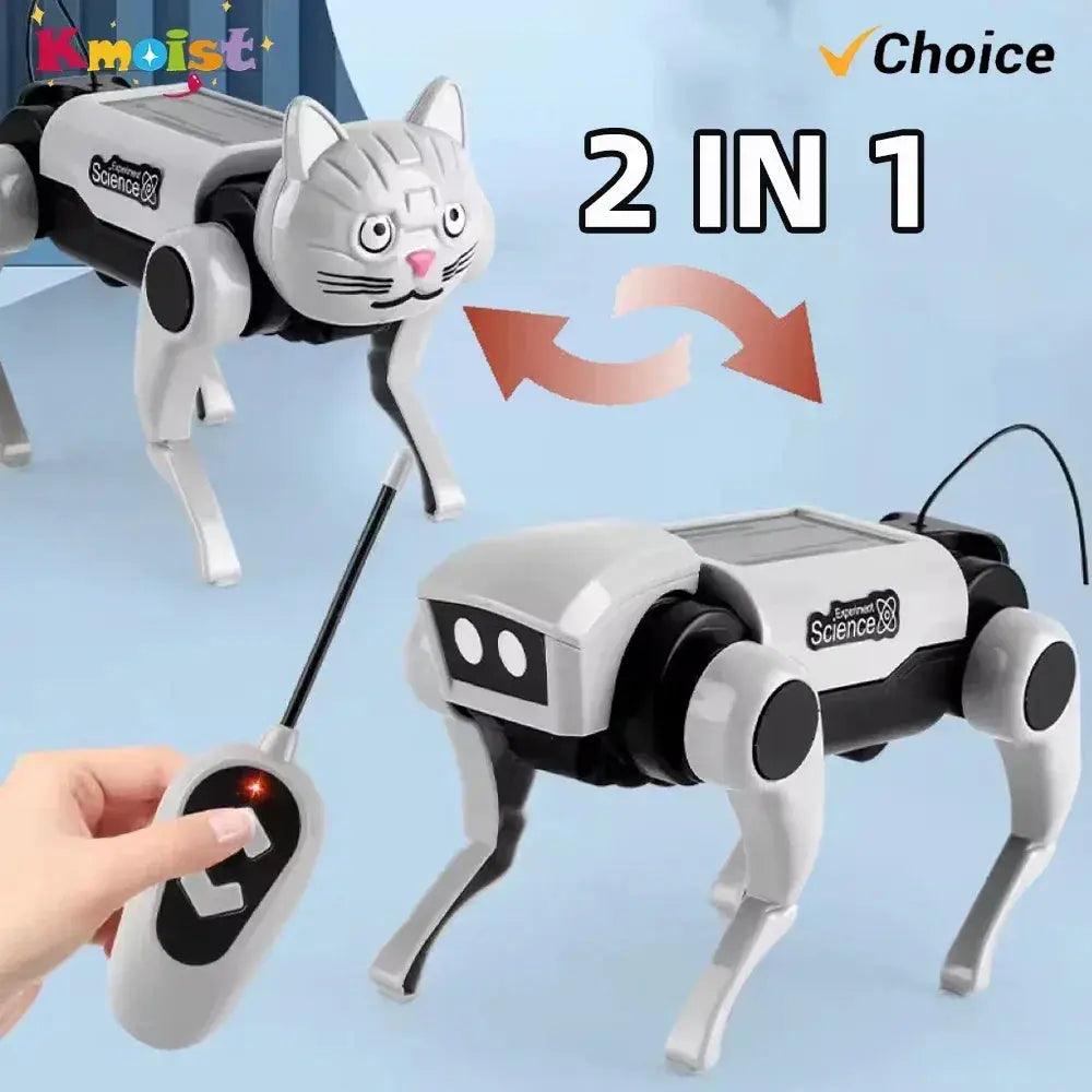  Solar RC Robot Dog Kit For Kids Science DIY Learning -  ToylandEU™
