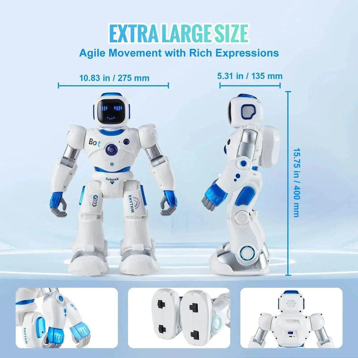  VEVOR RC Robot Early Education Intelligent APP Remote Control -  ToylandEU™