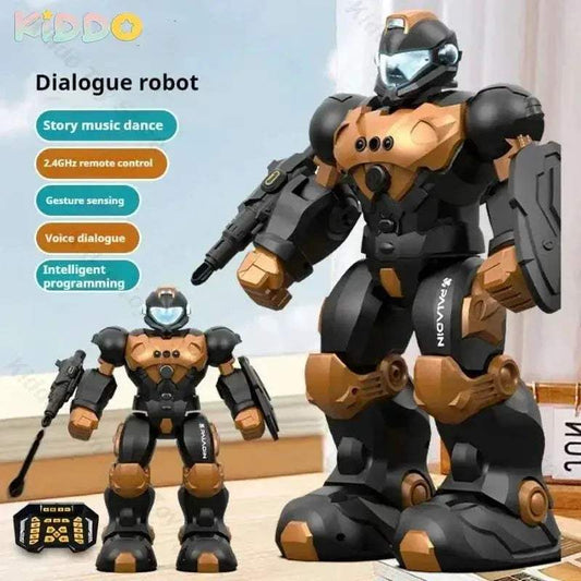RC Robot Toy With Intelligent Programming And Voice Control - ToylandEU