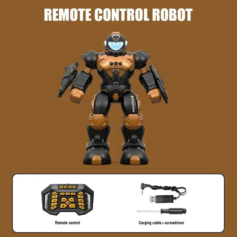 RC Robot Toy With Intelligent Programming And Voice Control - ToylandEU