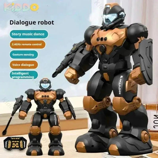  RC Robot Toy With Intelligent Programming Voice Control -  ToylandEU™
