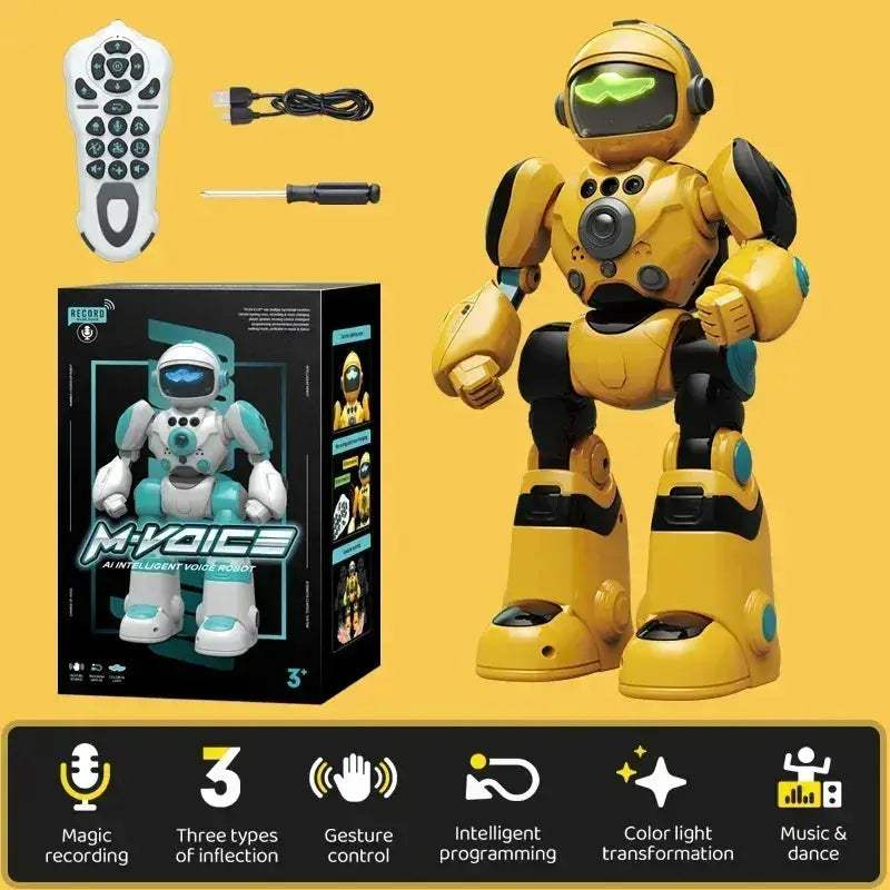 RC Robot With Voice Gesture Control And Dancing Programs - ToylandEU